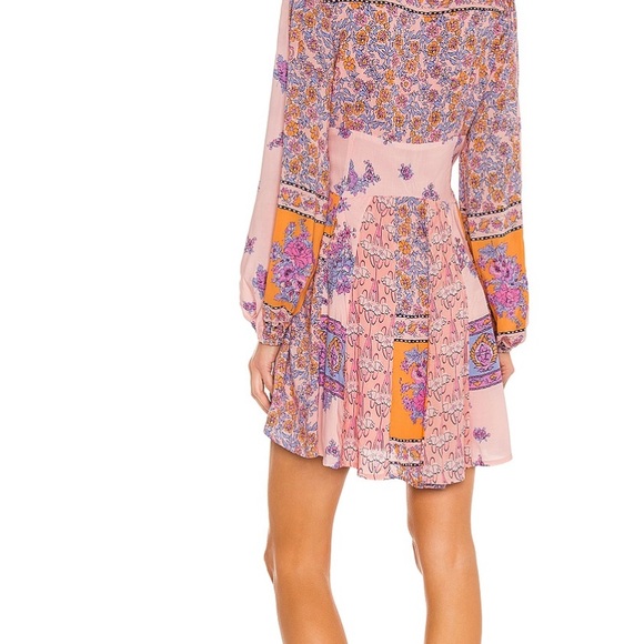 Free people - mixing it up mini dress - Picture 2 of 2